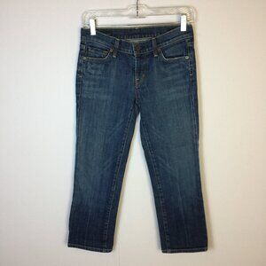 Citizen Of Humanity Kelly Cropped Jeans Size 26 Womans Stretch Low Waist #063